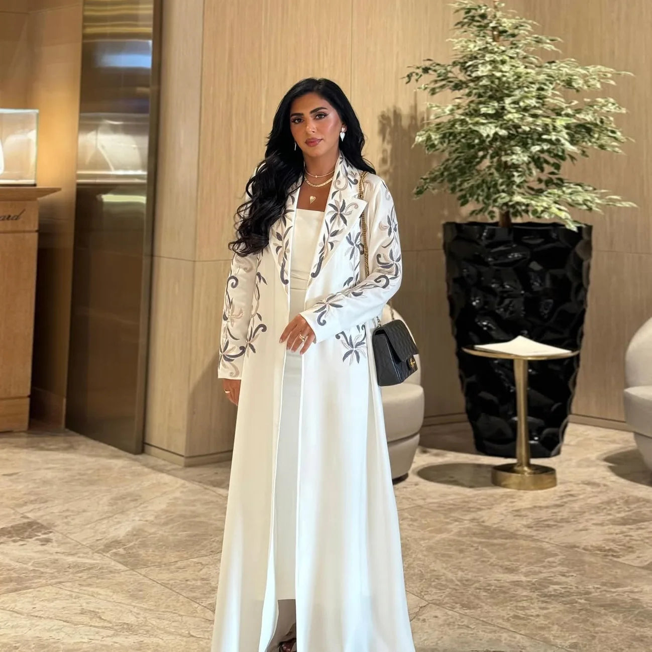 Dubai Elegance Autumn Robe