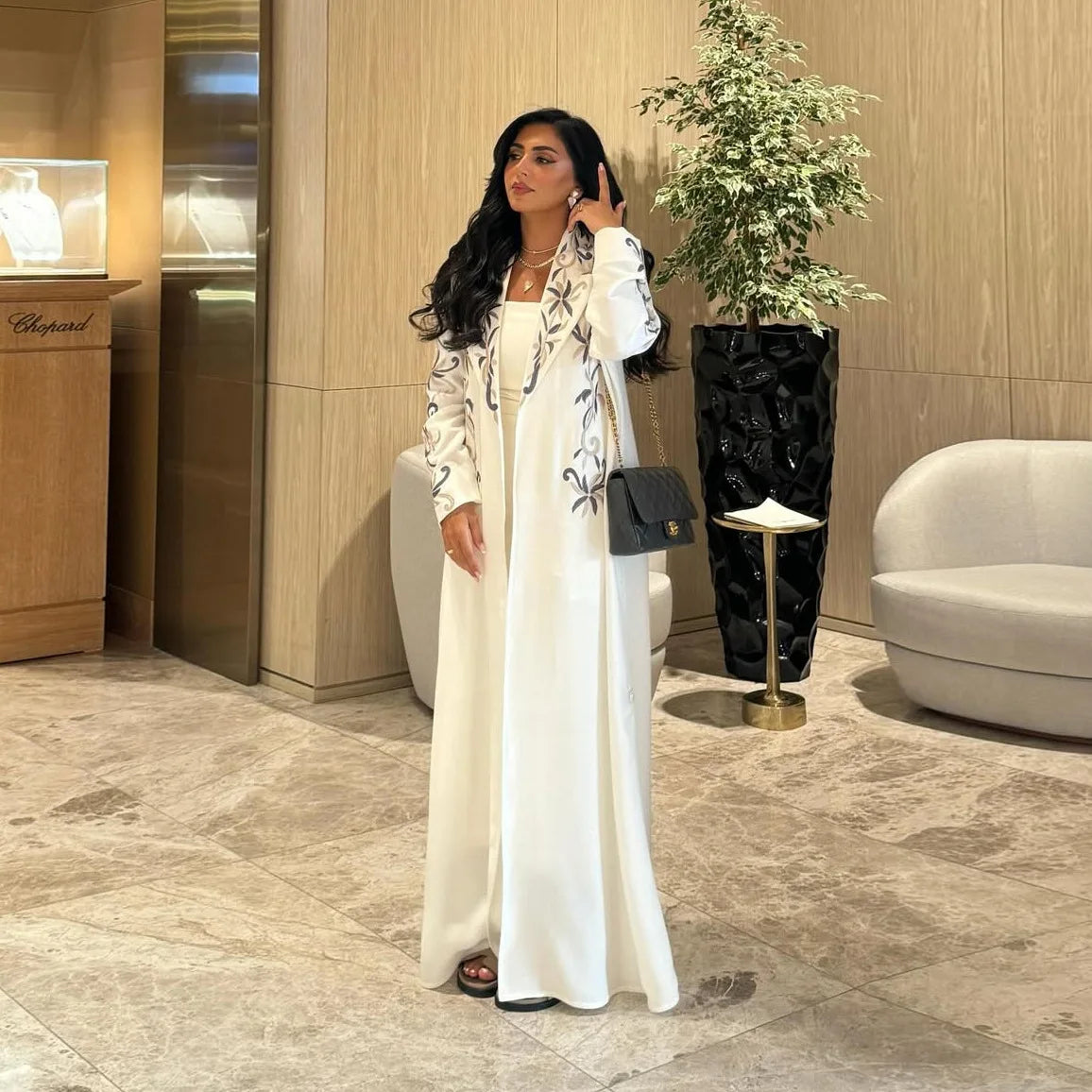 Dubai Elegance Autumn Robe