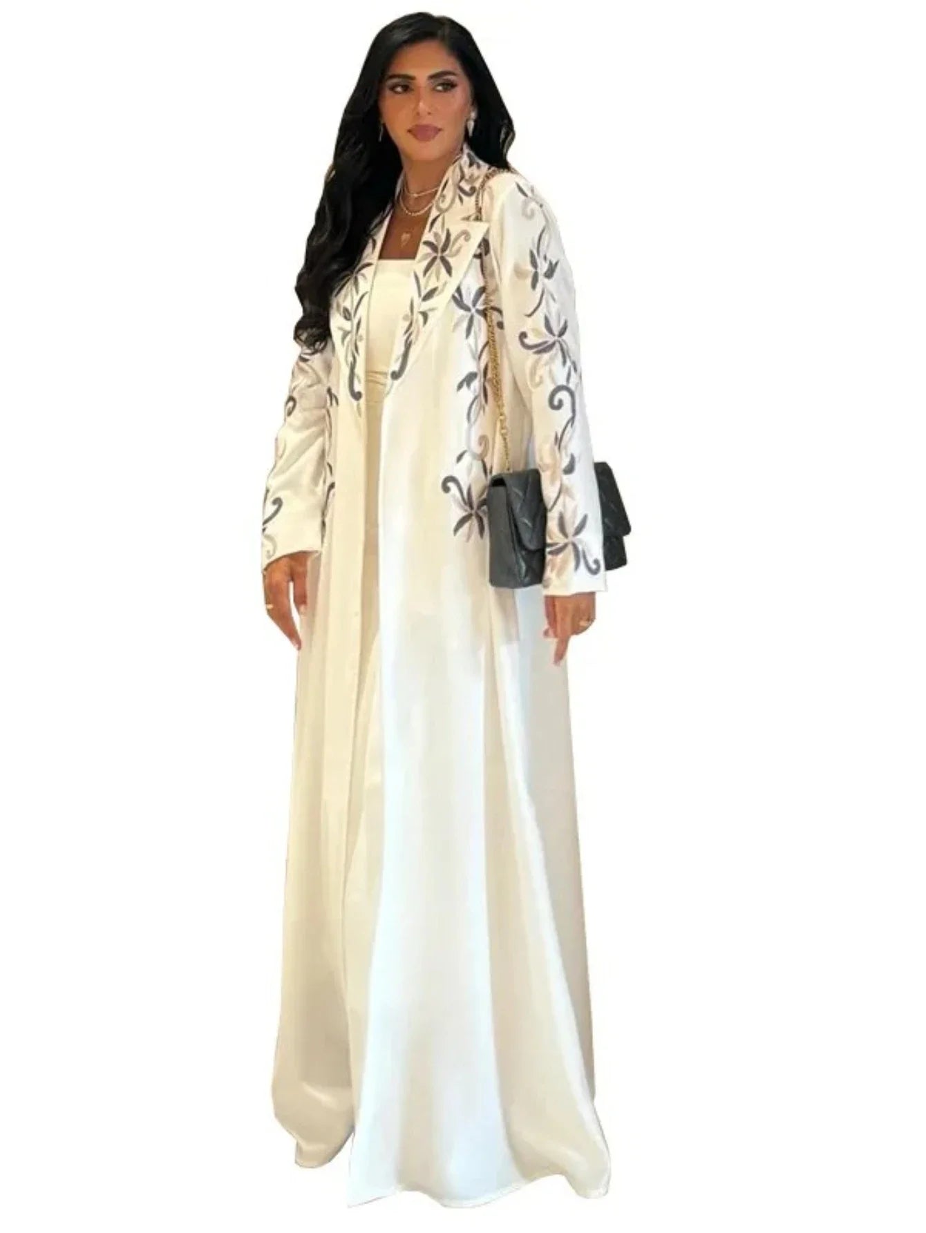 Elegant Heritage Open Abaya